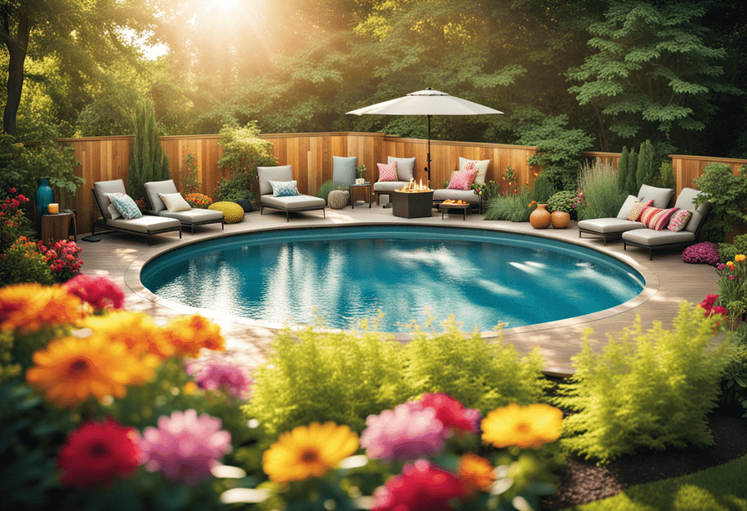 les avantages dune piscine hors sol : solution pratique et economique pour lete Piscine hors-sol pratique pour l'été ensoleillé