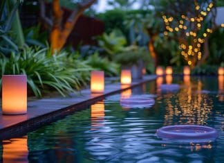 Quel éclairage de piscine choisir pour créer une ambiance unique dans votre jardin ? Éclairage de piscine créant une ambiance unique