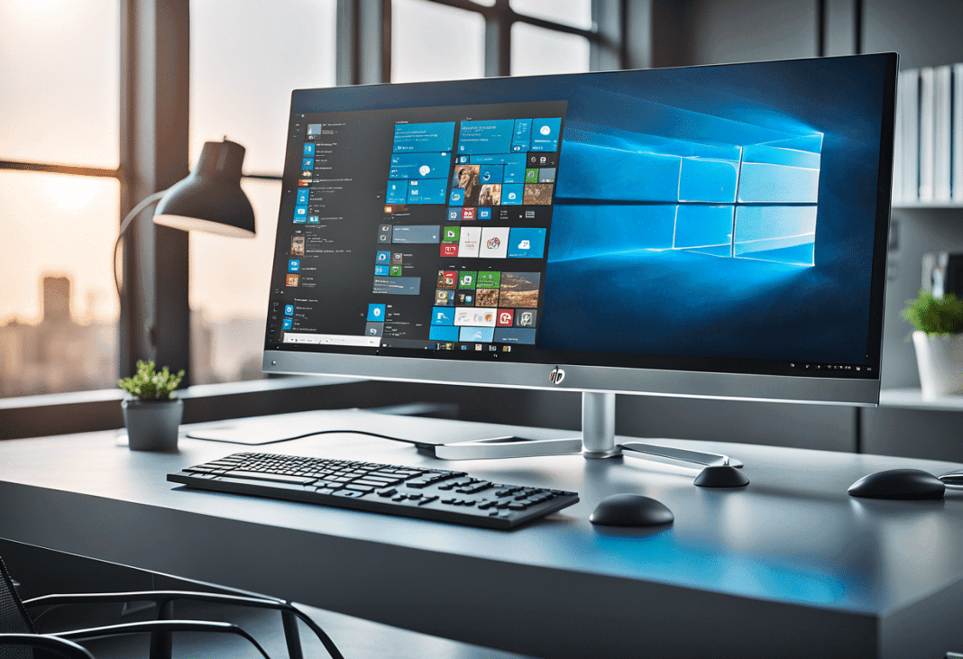 pourquoi choisir un ordinateur de bureau hp tout en un ? ordinateur de bureau HP tout-en-un moderne et élégant