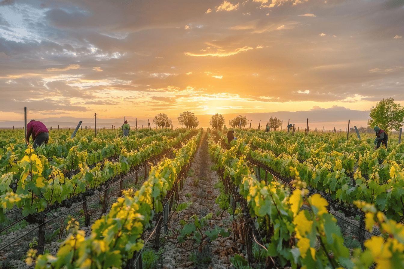 réchauffement climatique impact sur les vignes
