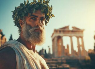 Quel Dieu est associé à une couronne de laurier dans la mythologie grecque ? Quel Dieu est associé à une couronne de laurier dans la mythologie grecque ?