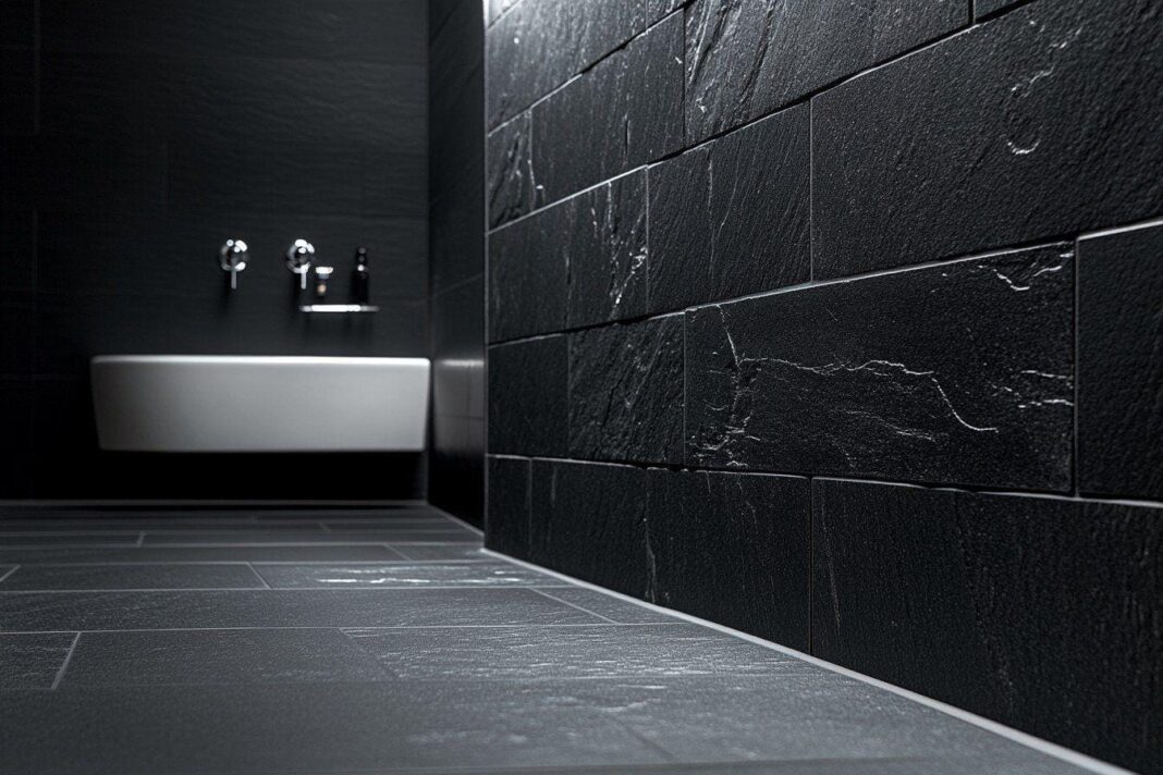 Carrelage noir : avantages, inconvénients et idées déco pour un intérieur moderne Conseils d’entretien pour éviter les traces et garder un carrelage noir impecc Carrelage noir : avantages, inconvénients et idées déco pour un intérieur moderne Conseils d’entretien pour éviter les traces et garder un carrelage noir impecc