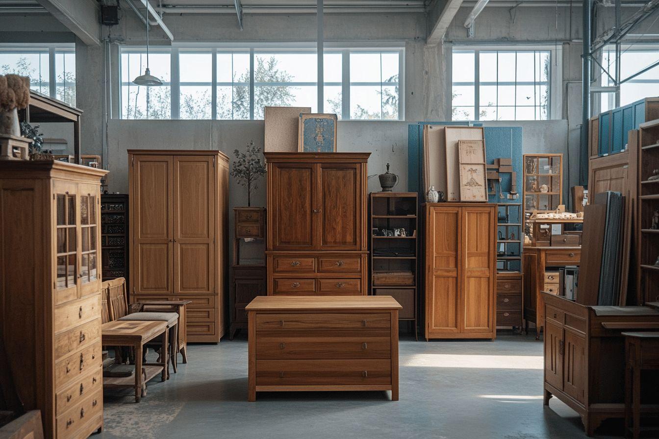Meubles et bibliothèques comme diffuseurs acoustiques