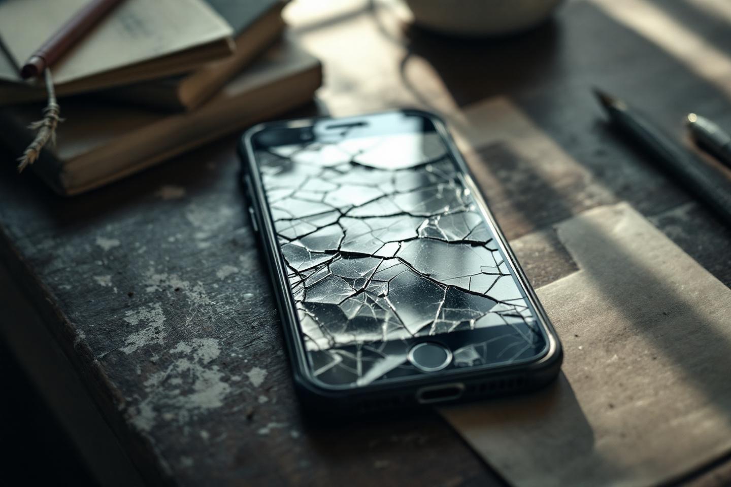 matériel vieillissant qui ralentit avec le temps