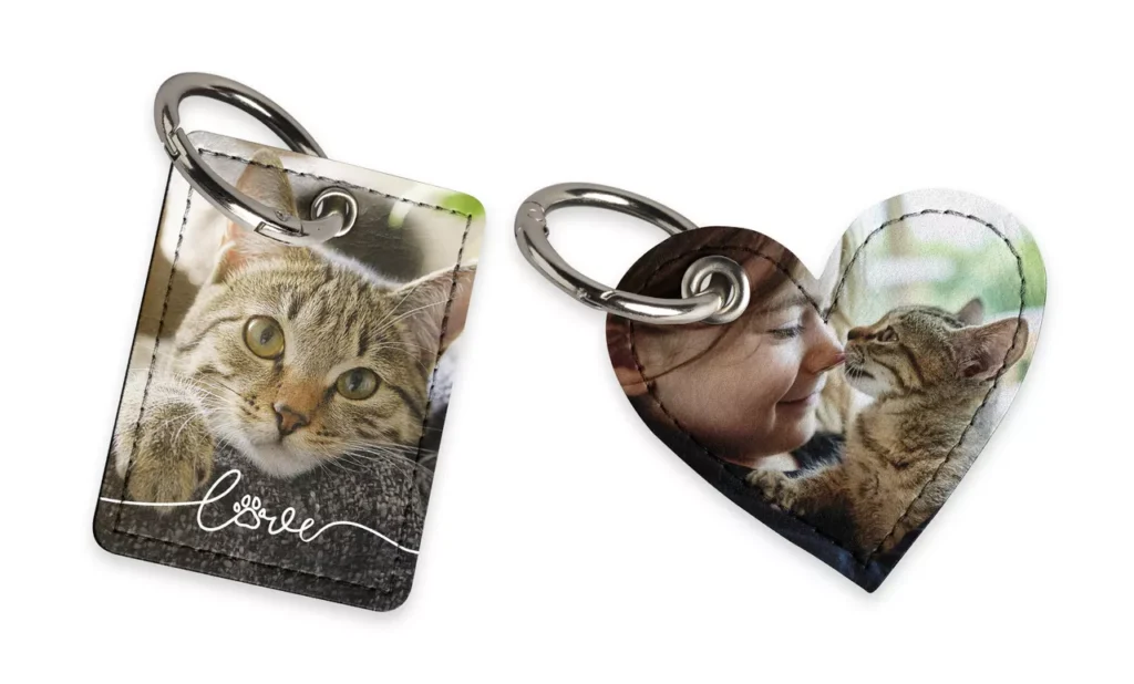 cadeau personnalisé le porte clés photo cewe