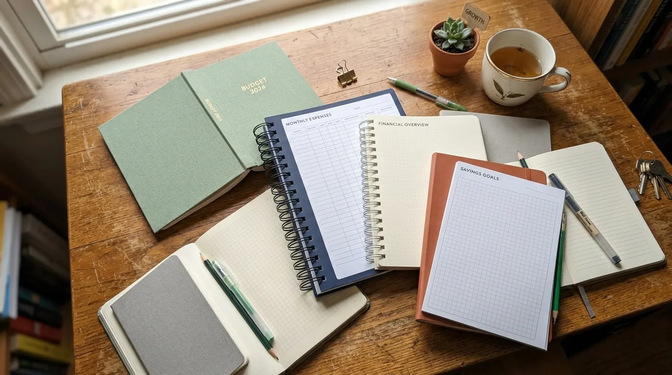Suivre son budget mensuel au carnet papier
