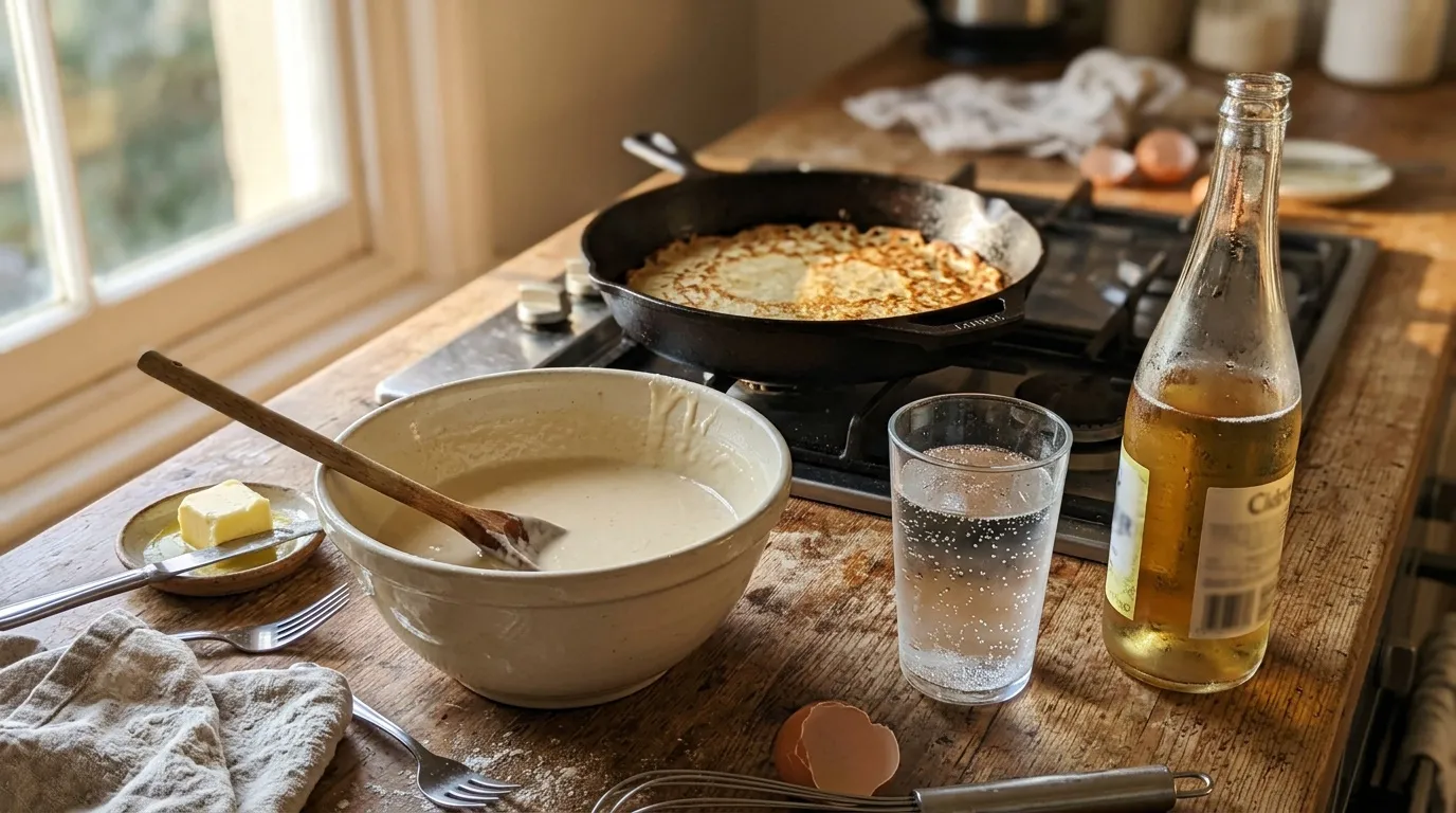 Recette pâte à crêpes sans repos rapide